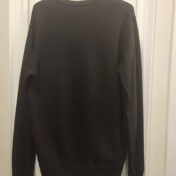 Halloween Men's Black Skeleton Graphic Sweatshirt  size M / PRO PIG Print - Picture 3 of 8